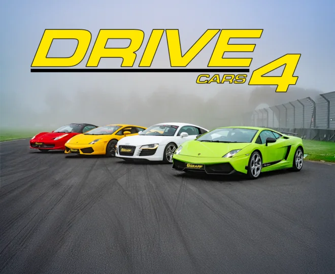 Drive Four Supercars