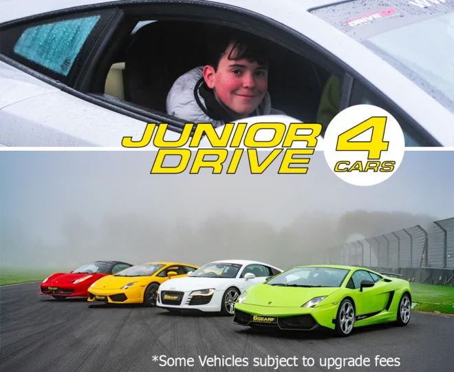 Junior 4 Supercar Drive + Hot Lap