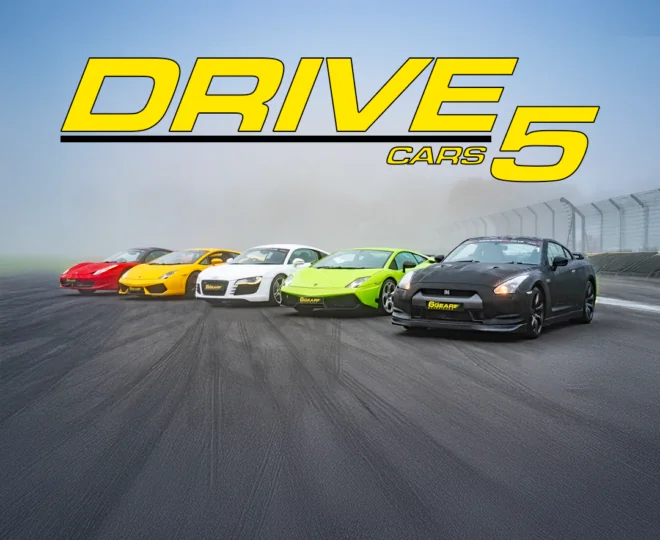 Drive Five Supercars