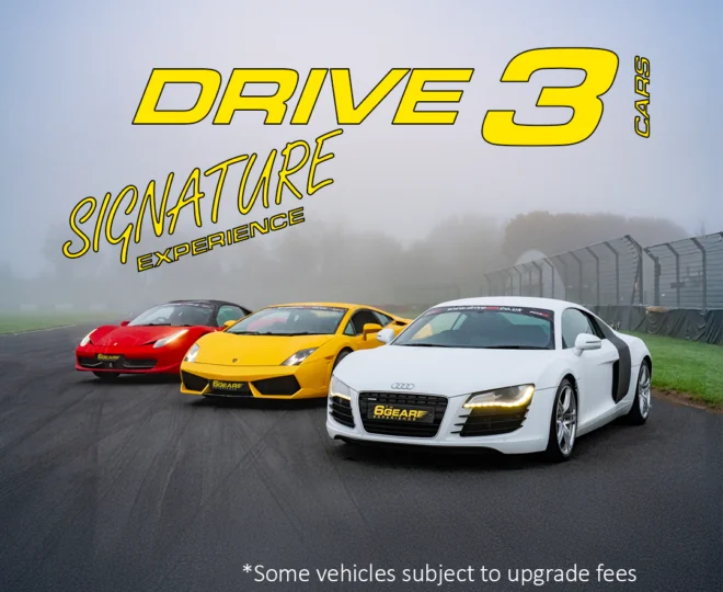 Drive Three Supercars (Signature Experience)