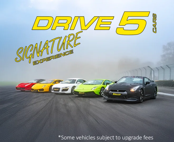 Drive Five Supercars (Signature Experience)